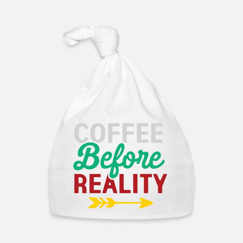 Coffee Before Reality Organic Baby Cap