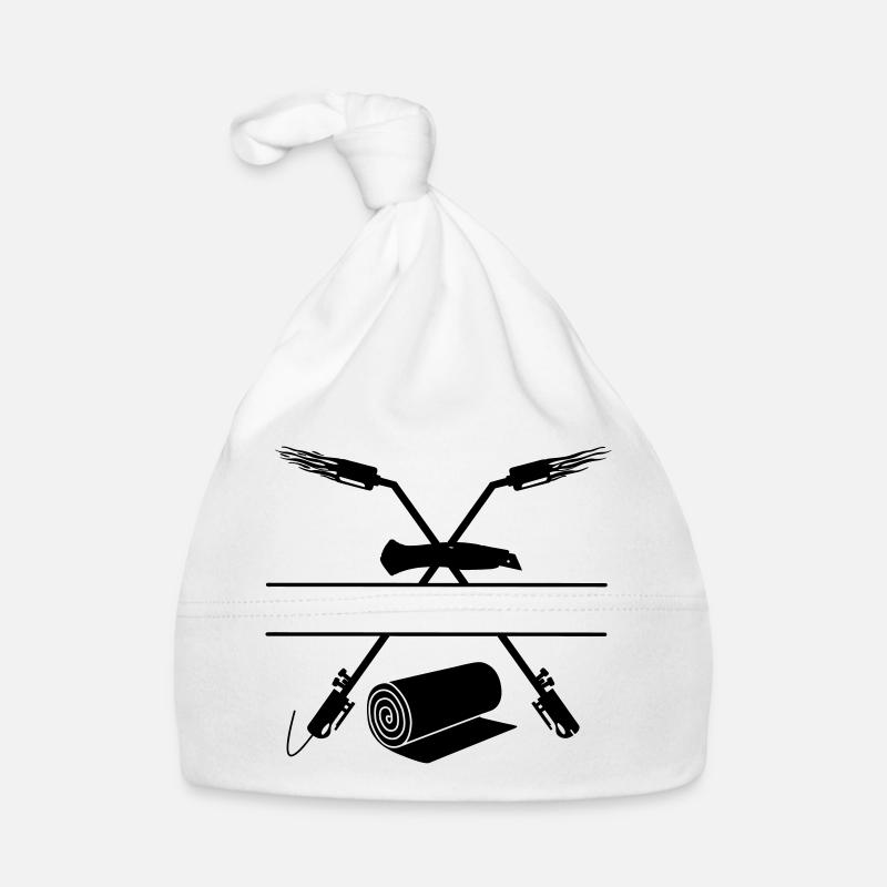 Deux brûleurs à gaz croisés stanley couteau monogramme Bonnet bio Bébé
