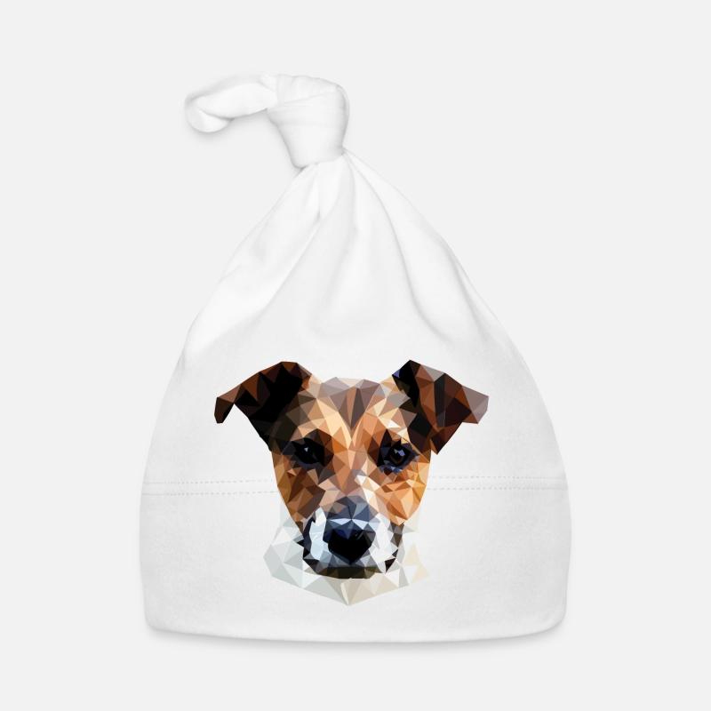 Jack Russell Terrier Chien Polygone Bonnet bio Bébé