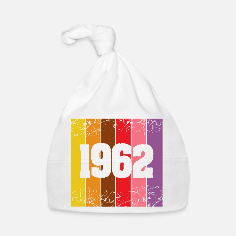 Funny 1962 Organic Baby Cap