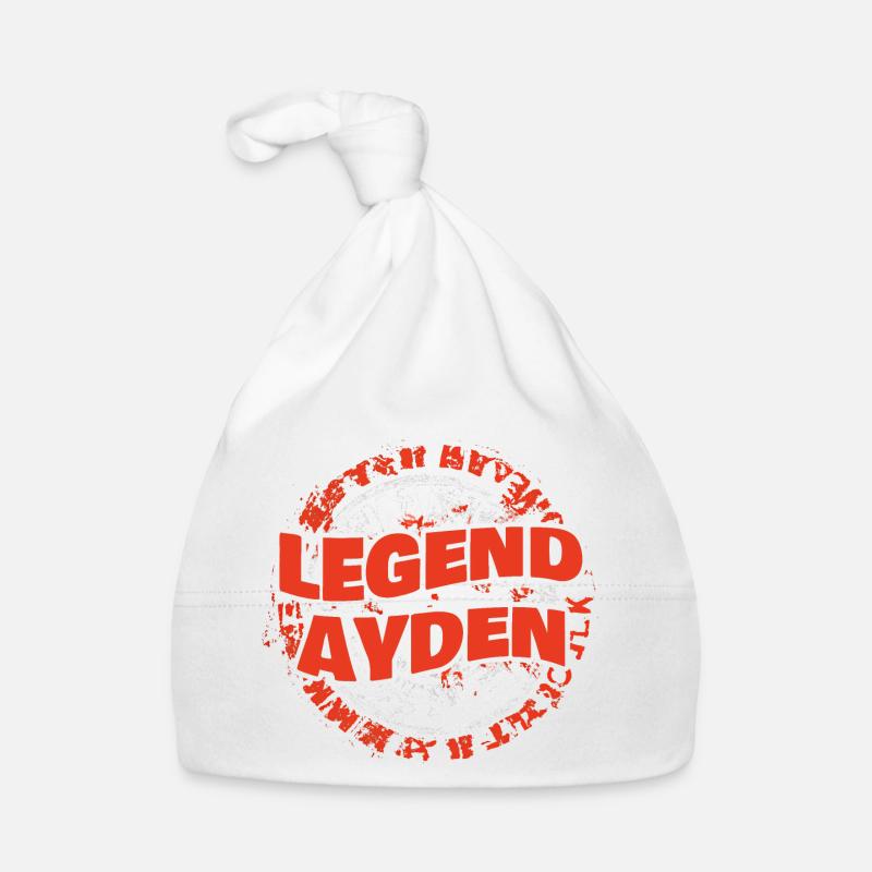 Gift for Ayden Organic Baby Cap