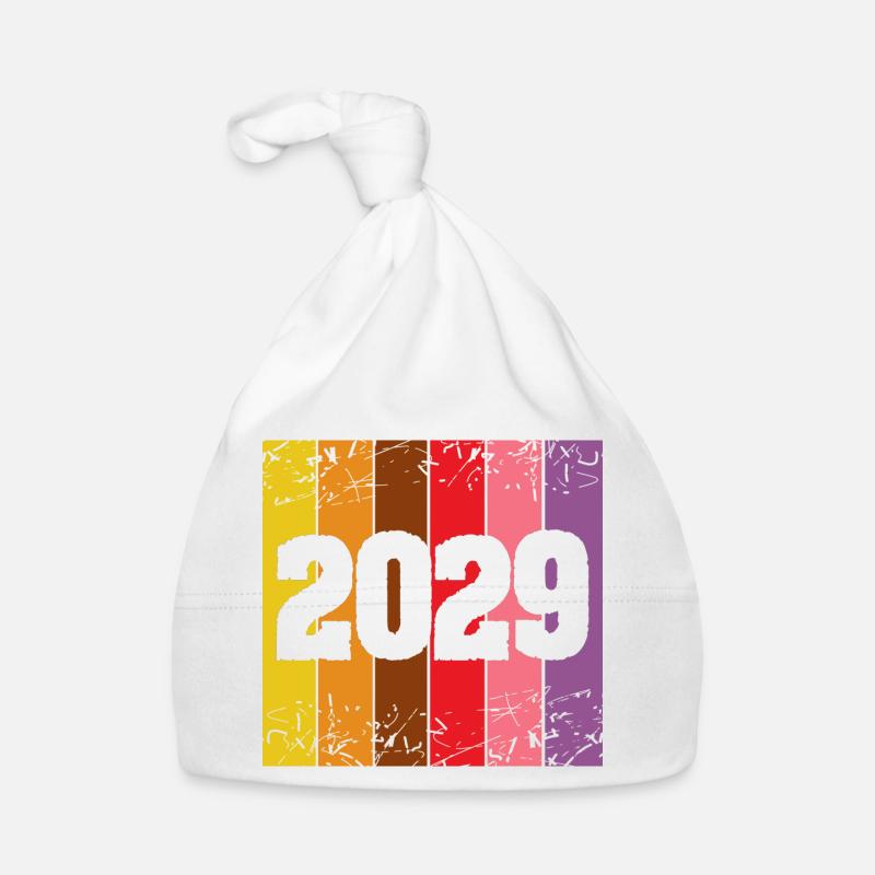 Year 2029 Organic Baby Cap