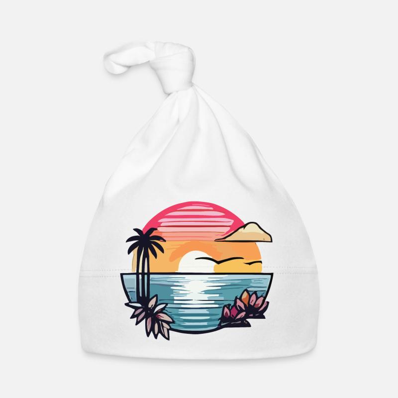 Summertime Organic Baby Cap