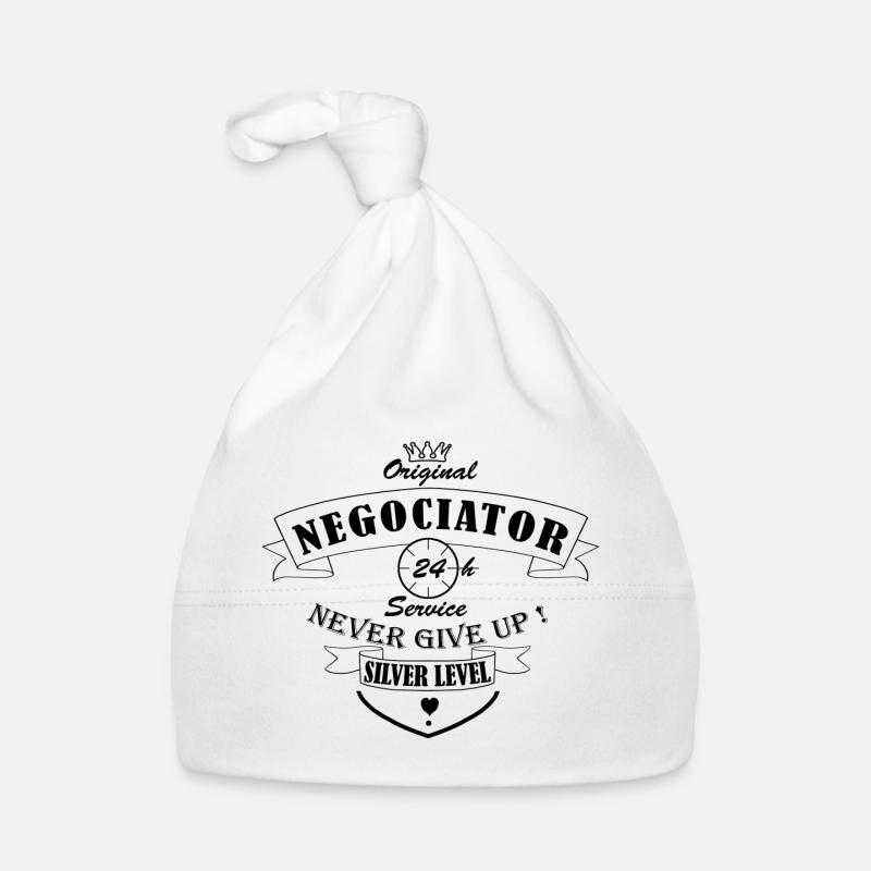 Negotiator: The Negotiator Organic Baby Cap