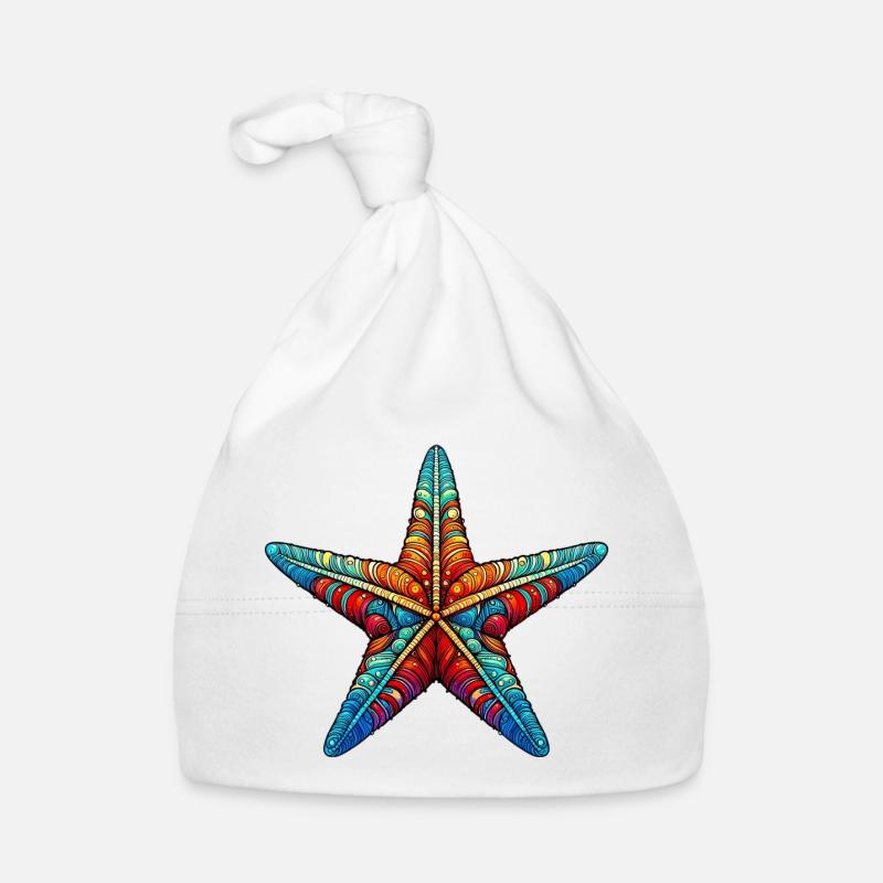Étoile de mer Bonnet bio Bébé
