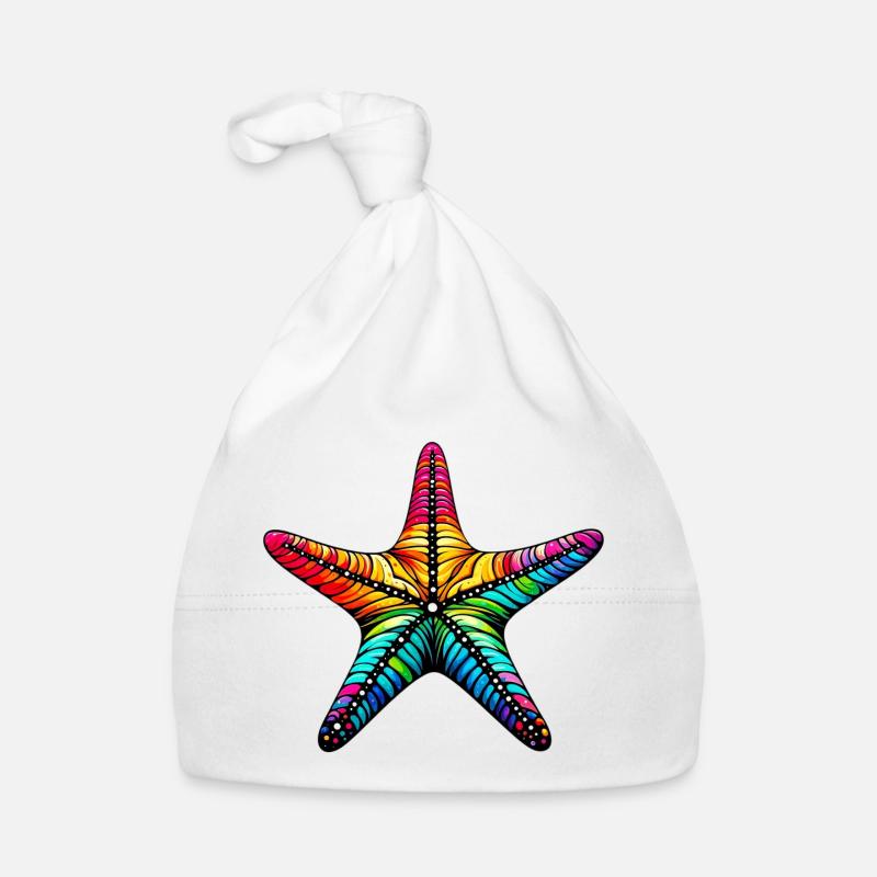 Étoile de mer Bonnet bio Bébé