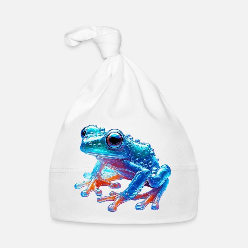 Frosch Baby Bio-Mütze