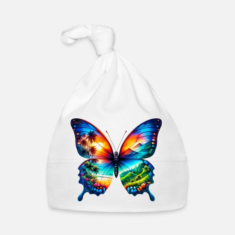 Papillon Bonnet bio Bébé