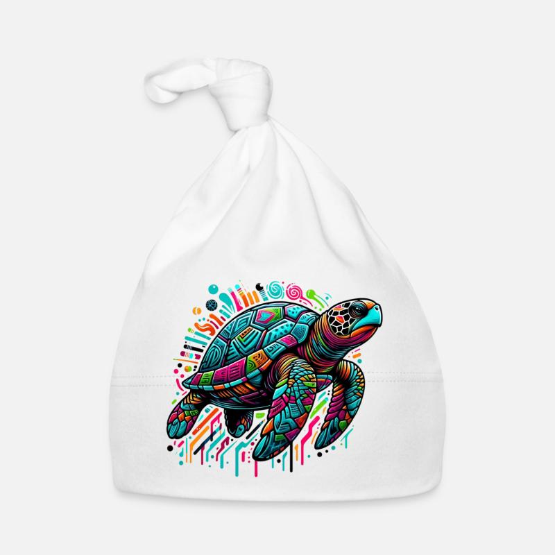 Turtle Organic Baby Cap