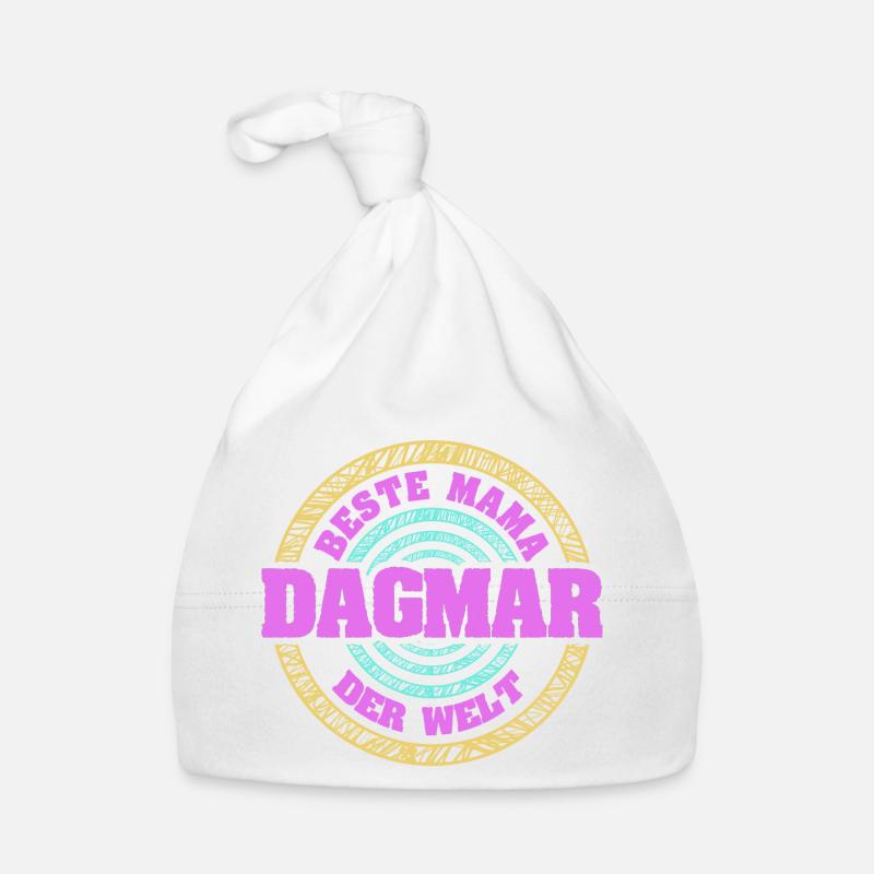 Mutter Dagmar - Baby Bio-Mütze - Weiß