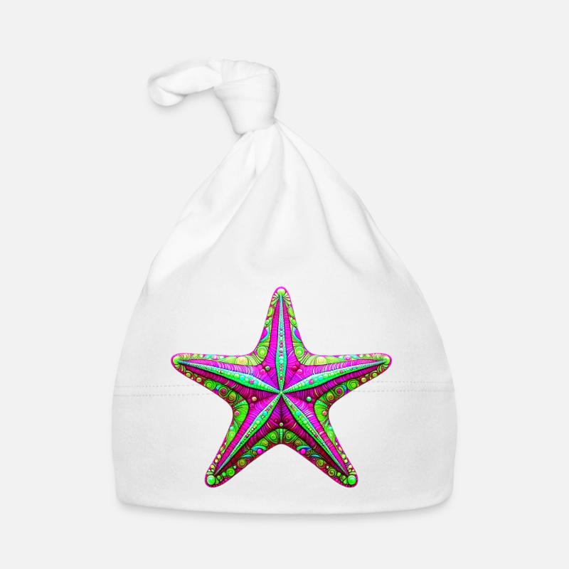 Étoile de mer Bonnet bio Bébé