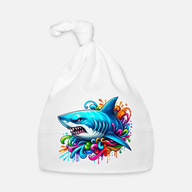 Requin Bonnet bio Bébé