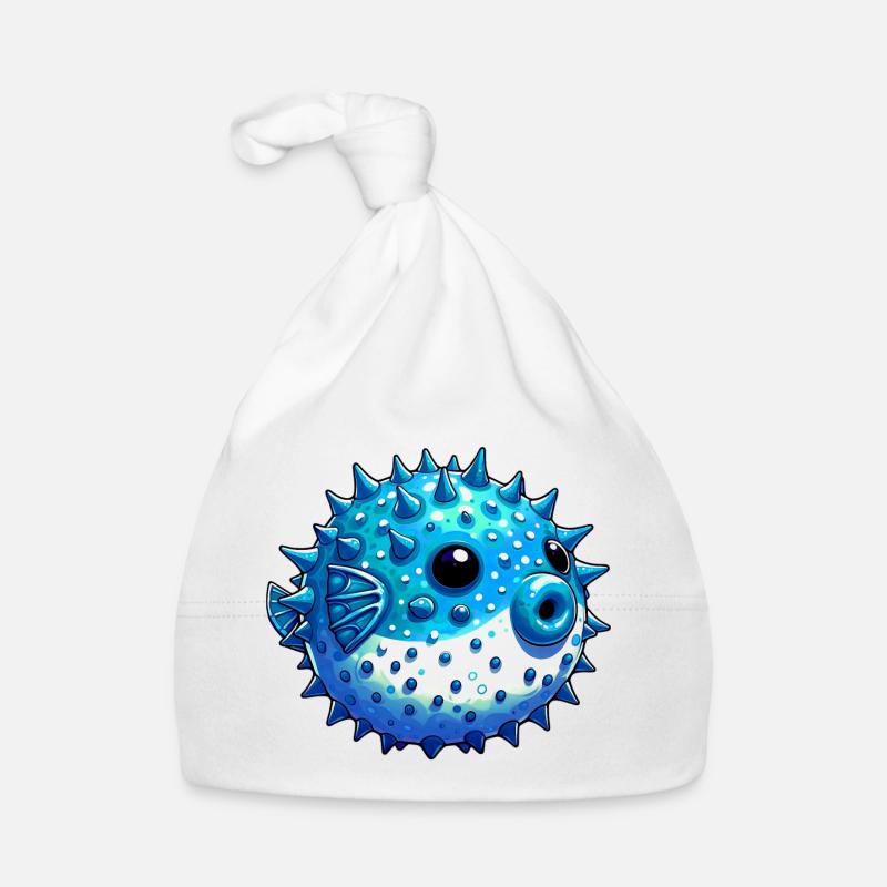Kugelfisch Baby Bio-Mütze