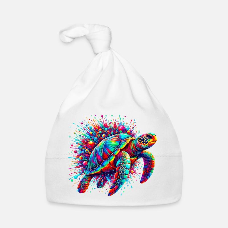 Turtle Organic Baby Cap