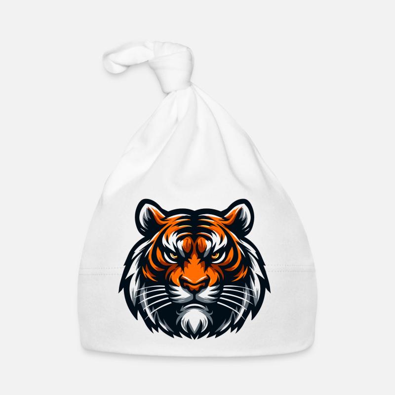 King Tiger Organic Baby Cap