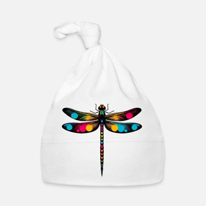 Libellule Bonnet bio Bébé