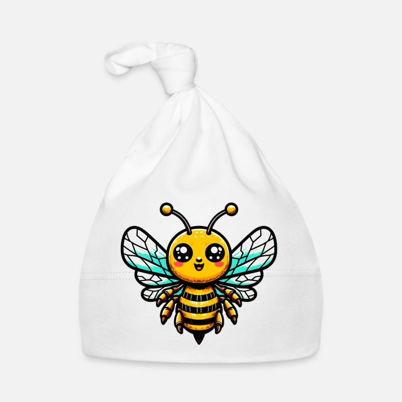 Bee Organic Baby Cap