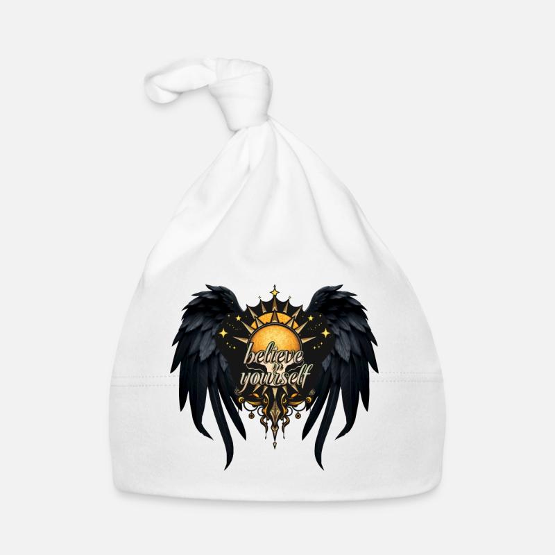 Glaube an dich selbst, ein Brief Baby Bio-Mütze