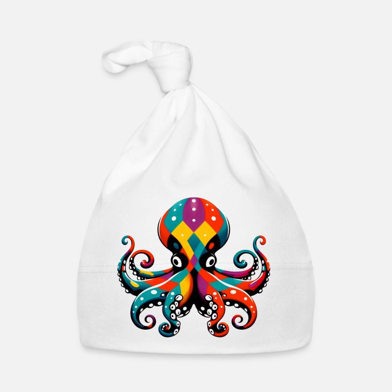 Pieuvre Bonnet bio Bébé