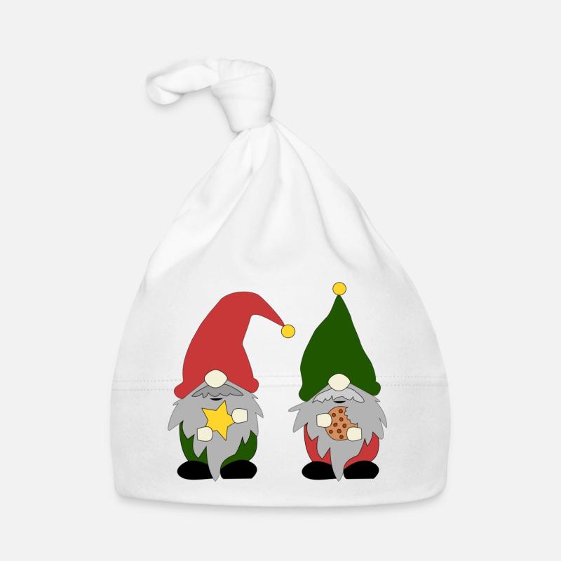 Elfes joyeux Bonnet bio Bébé