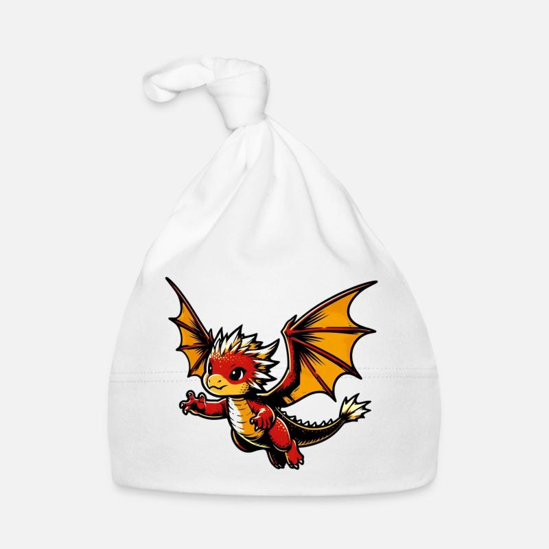 Drache Baby Bio-Mütze
