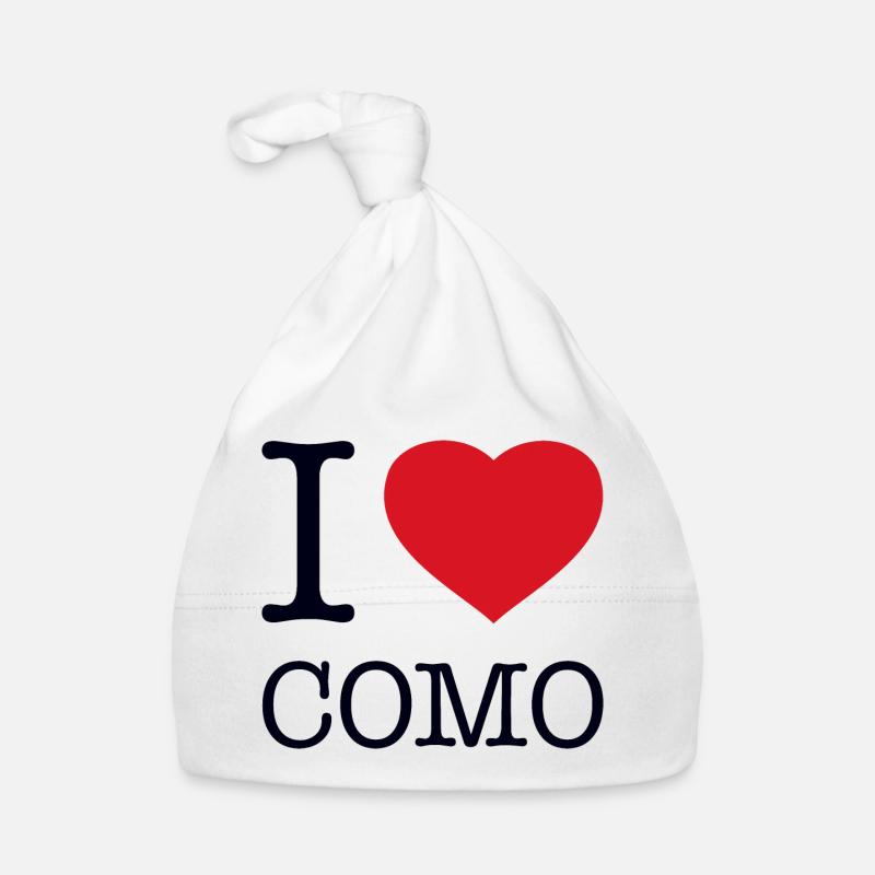 I LOVE COMO Organic Baby Cap