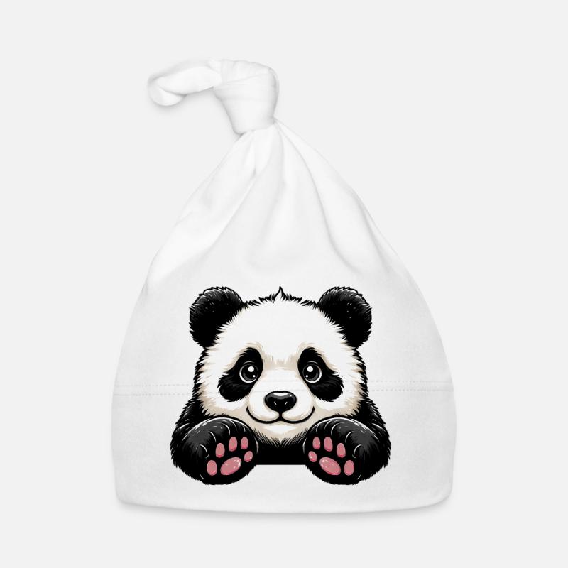 Panda Bonnet bio Bébé