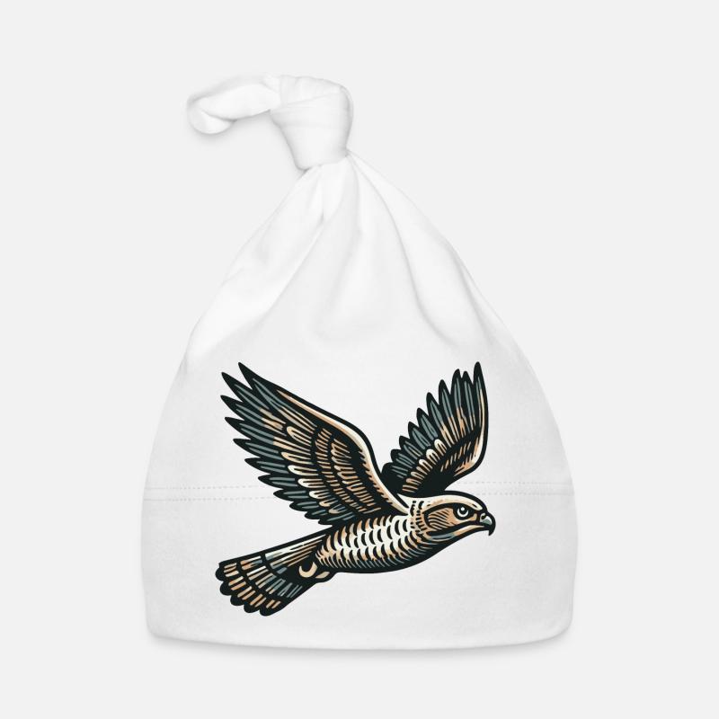 Hawk Organic Baby Cap