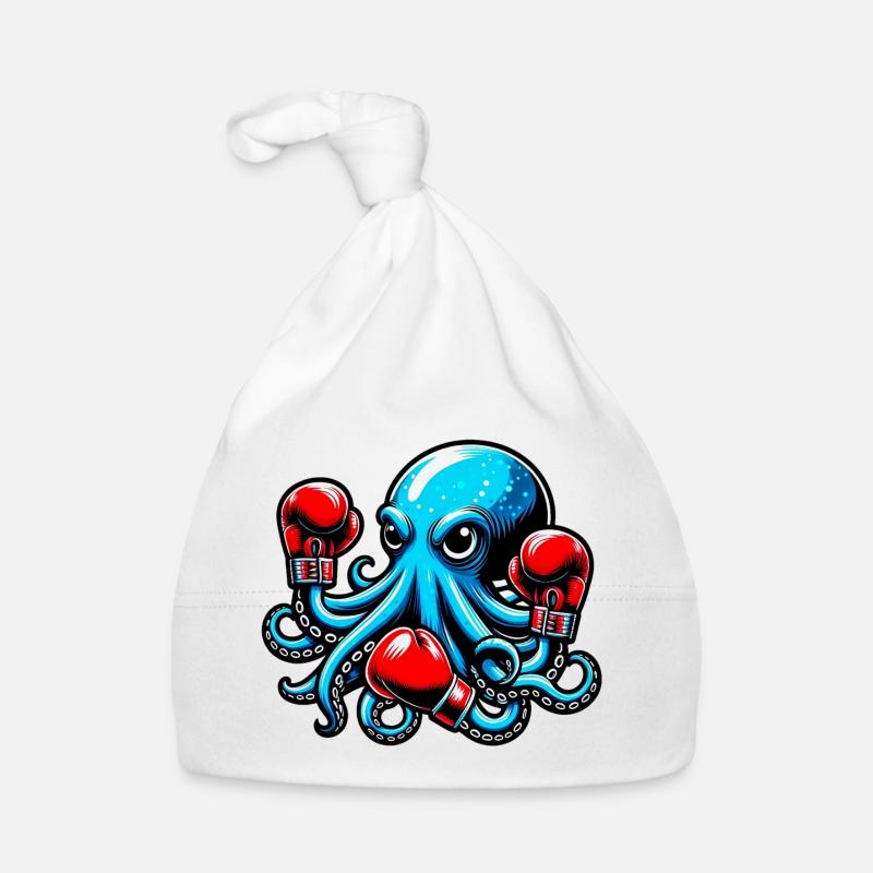 Octopus Organic Baby Cap