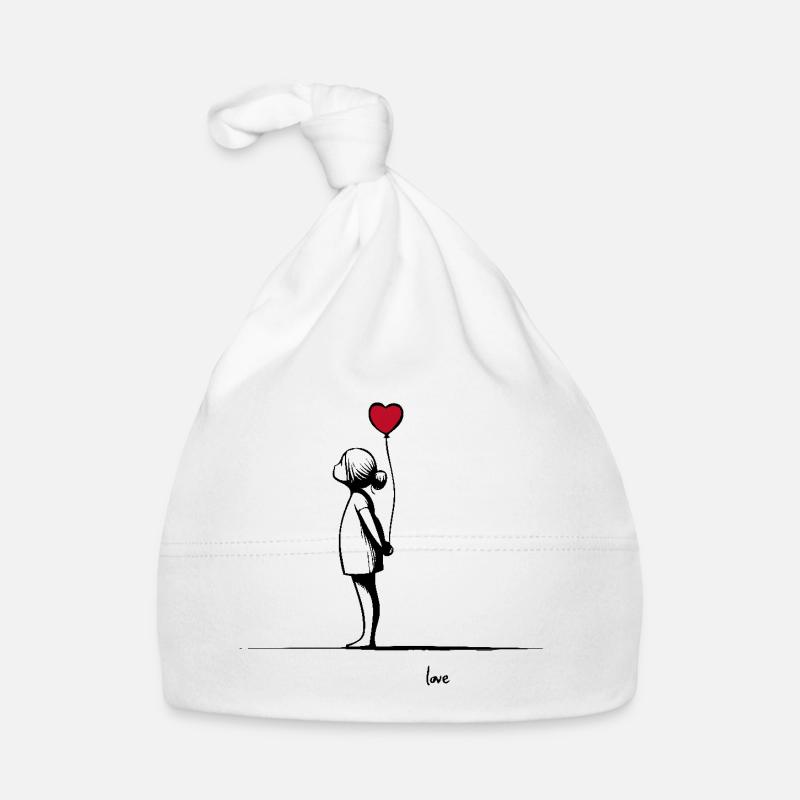 LOVE Baby Bio-Mütze