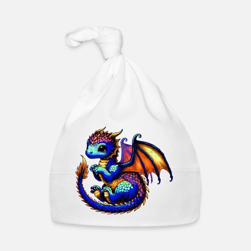 Dragon Organic Baby Cap