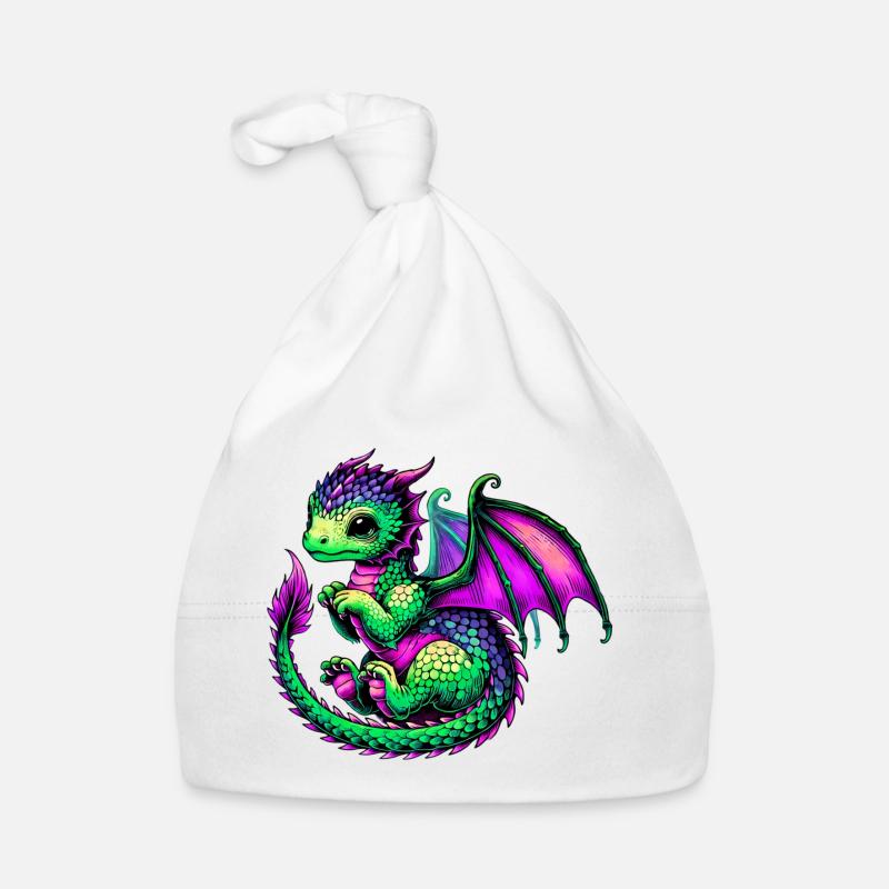 Dragon Organic Baby Cap