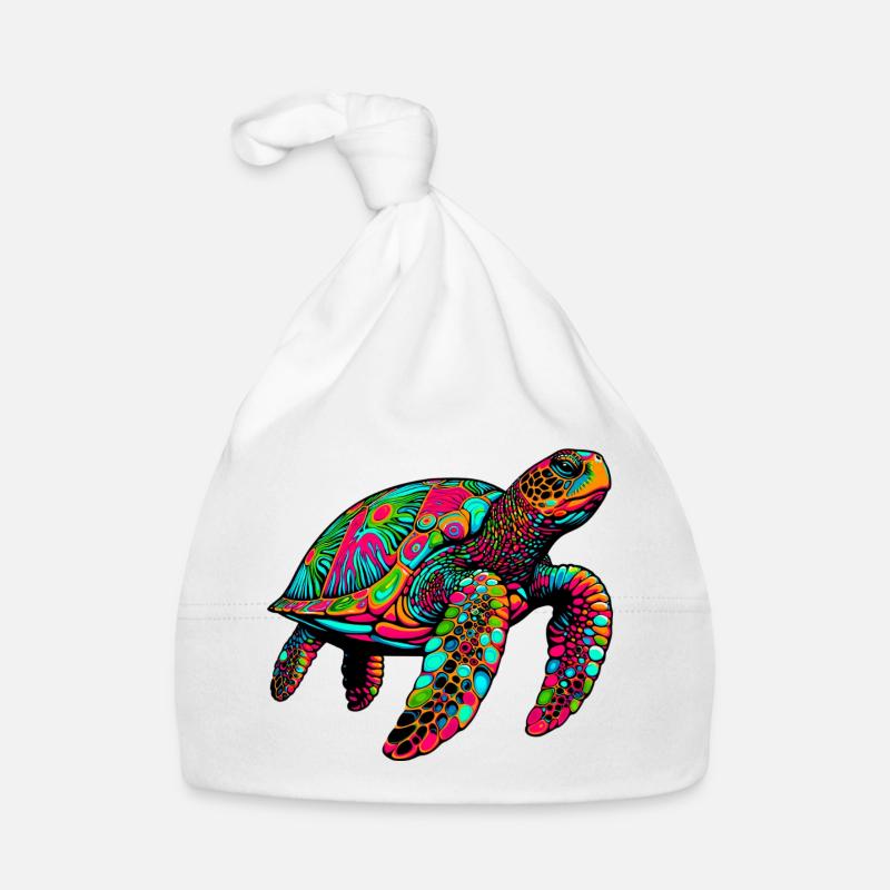 Sea turtle Organic Baby Cap