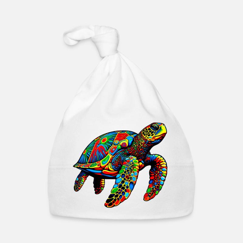 Sea turtle Organic Baby Cap