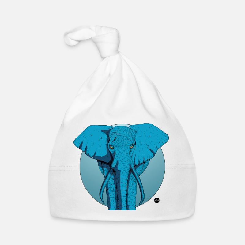 Elephant Bonnet bio Bébé