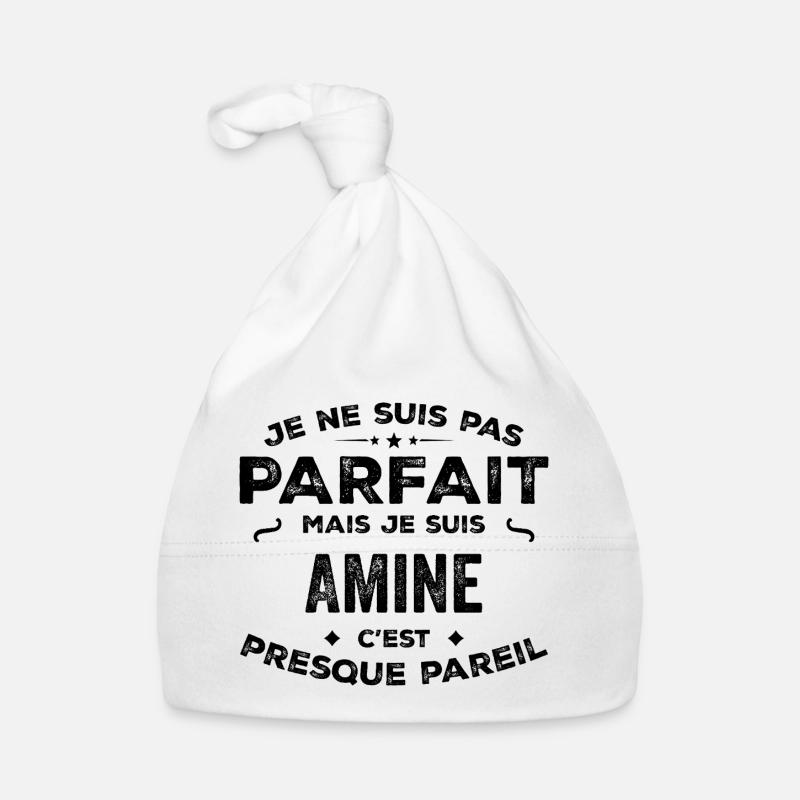 Amine – A Funny and Proud First Name, Legend Organic Baby Cap