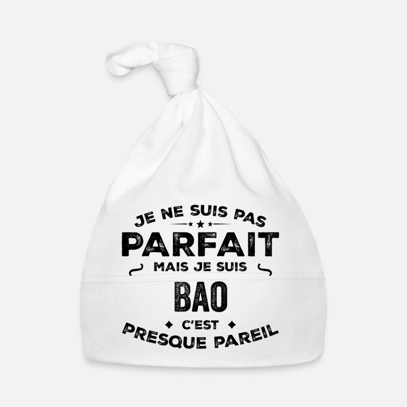 Bao – A Funny and Proud First Name, Legend Organic Baby Cap