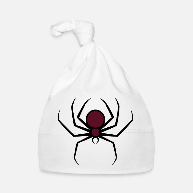 Araignée gothique Halloween effrayante Bonnet bio Bébé