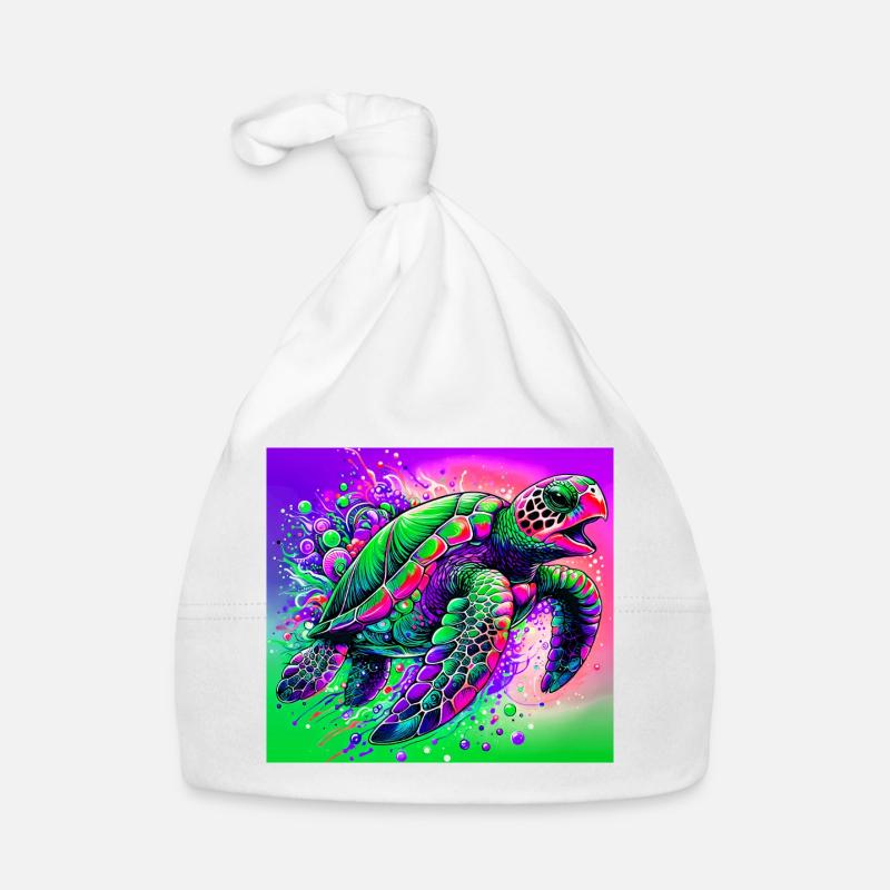 turtle Organic Baby Cap