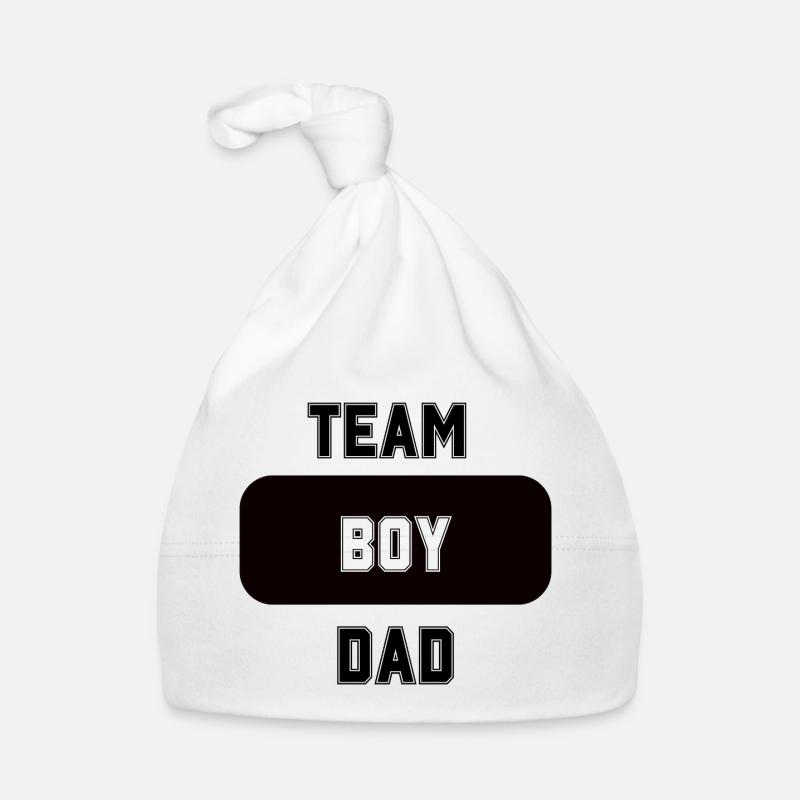 TEAM BOY DAD  Baby Bio-Mütze