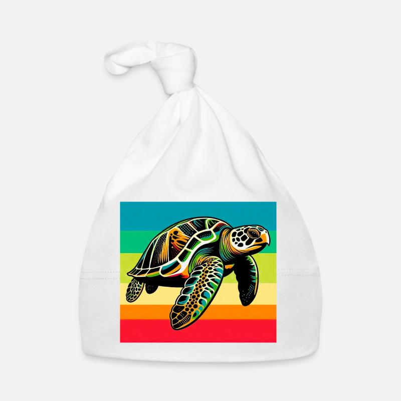 Schildkröte Baby Bio-Mütze