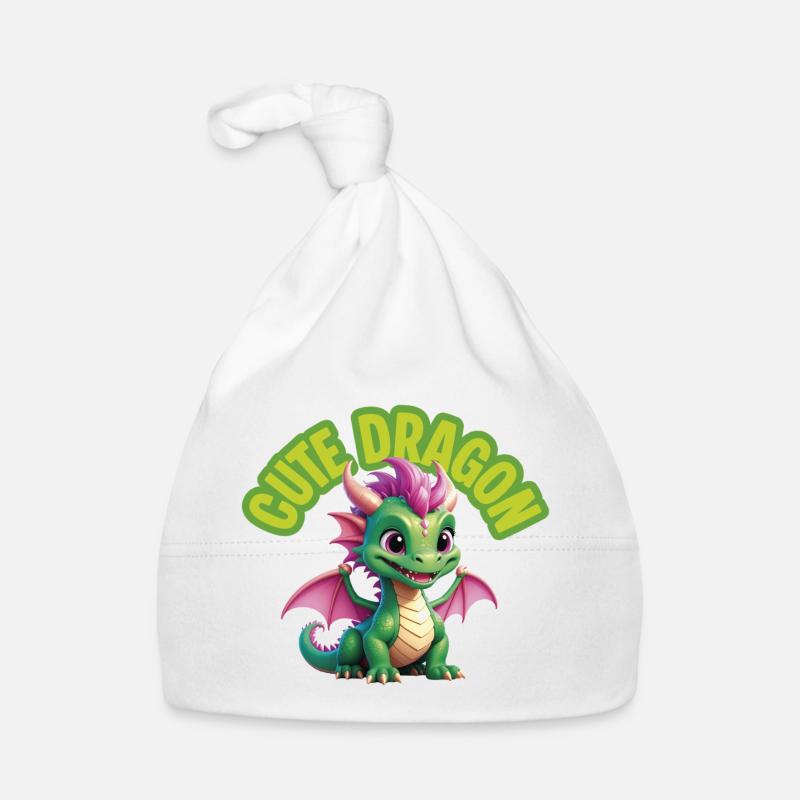 Dragon mignon Bonnet bio Bébé