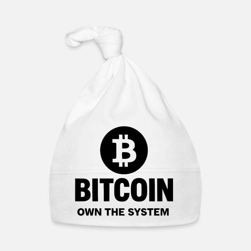 Bitcoin - Own the System Baby Bio-Mütze