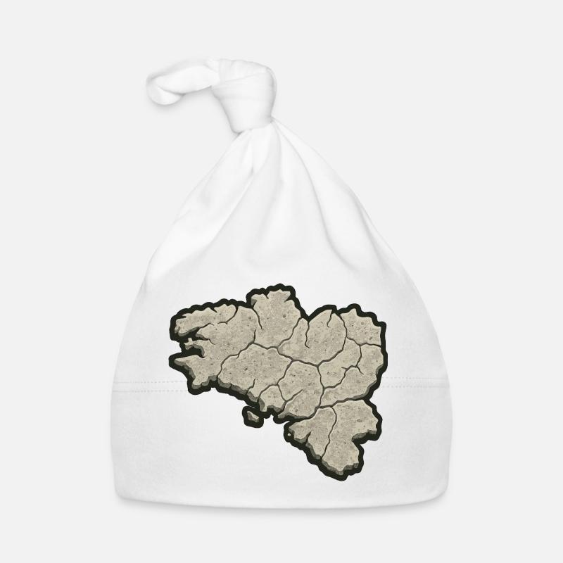 Brittany Pierre Map – Breton Identity & Pride Organic Baby Cap