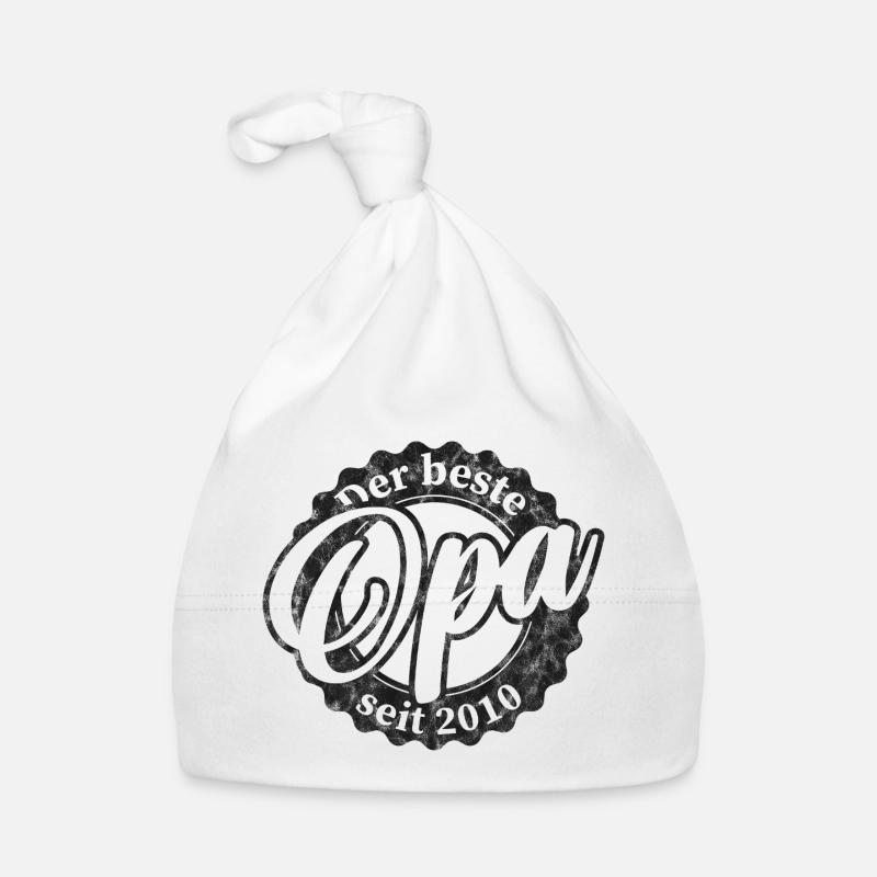 Der Beste Opa seit 2010 Baby Bio-Mütze