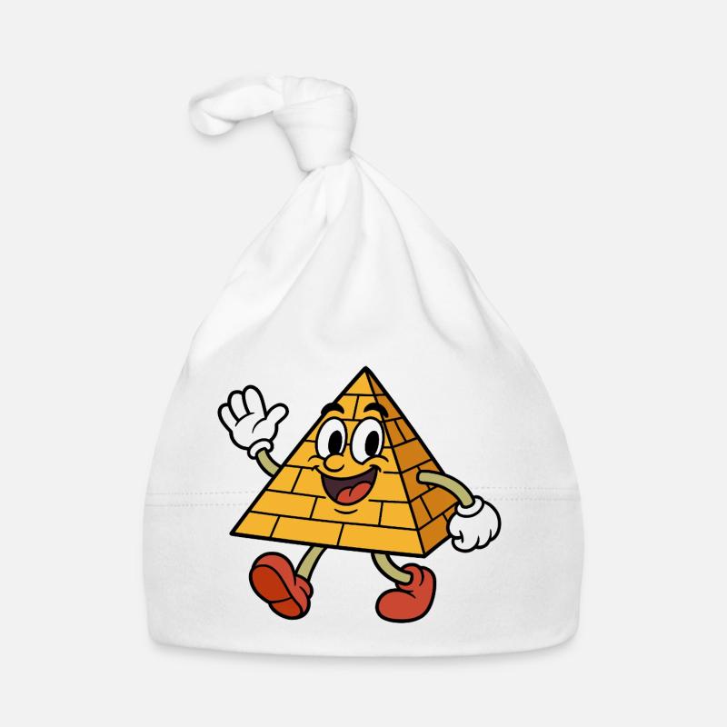 Sprechende verrückte Pyramide Baby Bio-Mütze