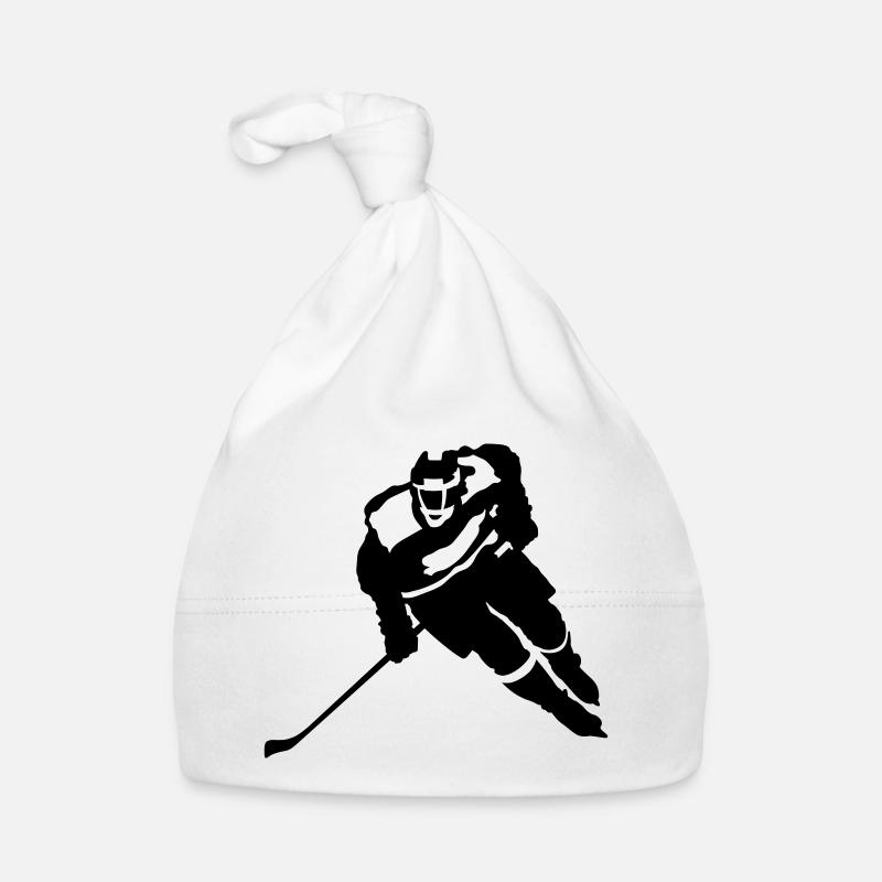 Eishockey Organic Baby Cap