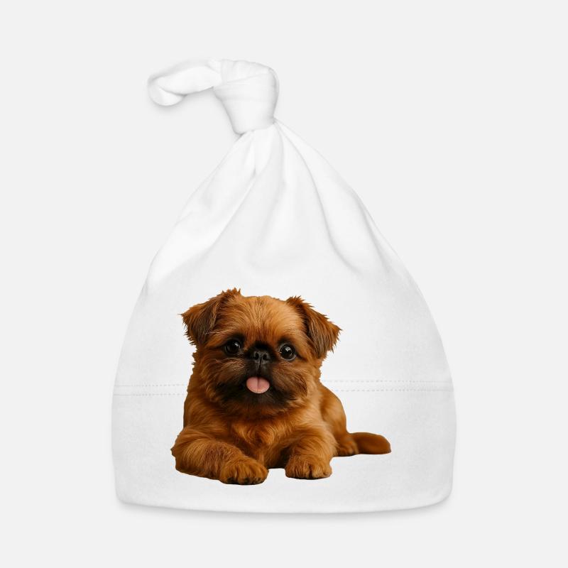 Belgian Dwarf Griffon Brussels Griffon Organic Baby Cap