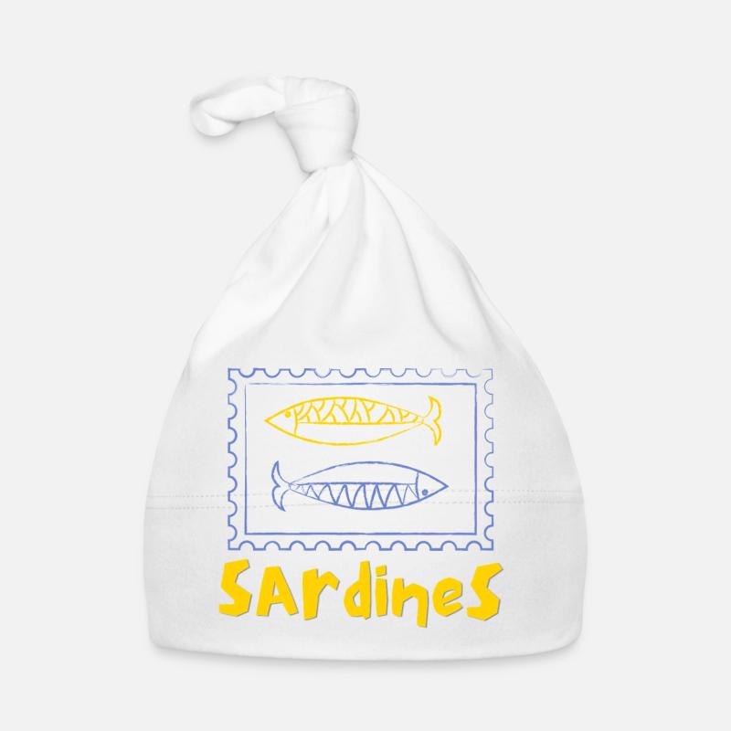 Sardinen-Dose Baby Bio-Mütze