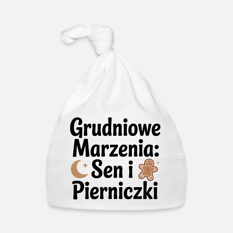 Dezemberträume: Schlaf und Lebkuchen Baby Bio-Mütze